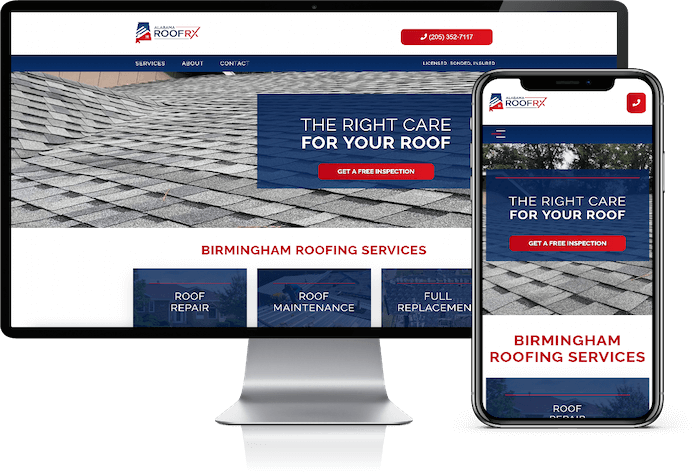 Shot of alabama roof rx